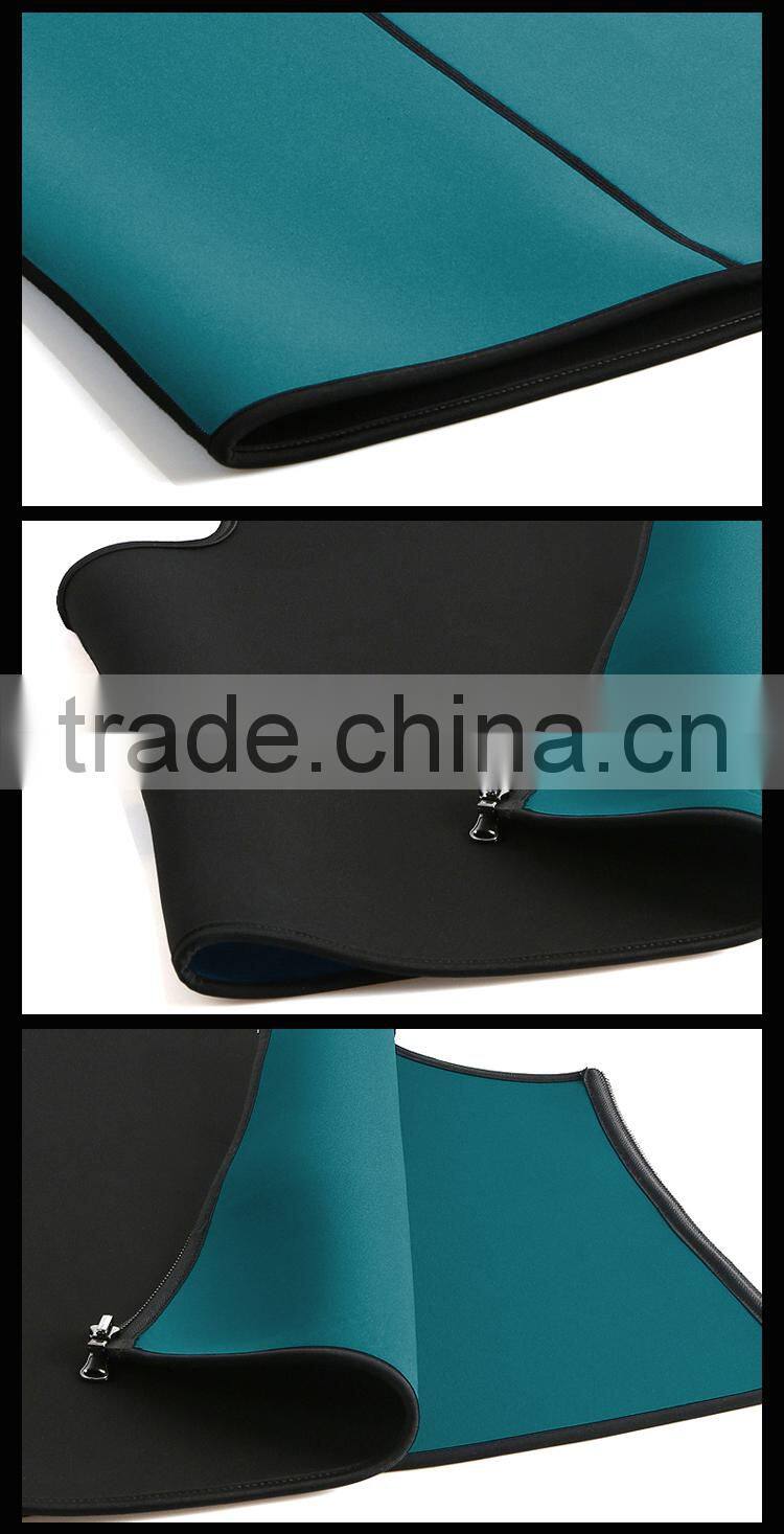 Weight Loss body shaper Mens Neoprene slimming sauna vest&tank top with zip