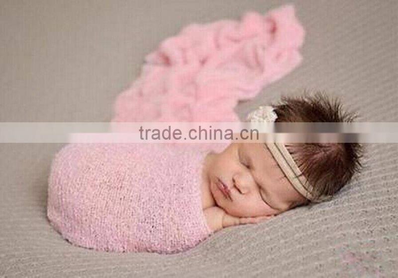 European and American children's photography studio props new baby photo elastic cotton scarf wrapped yarn wrapped in cloth