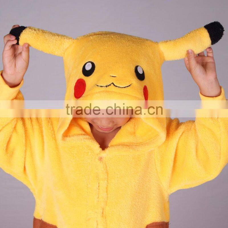 Wholesale Hot Sales Kids Children Animal Pikachu Mascot Costume