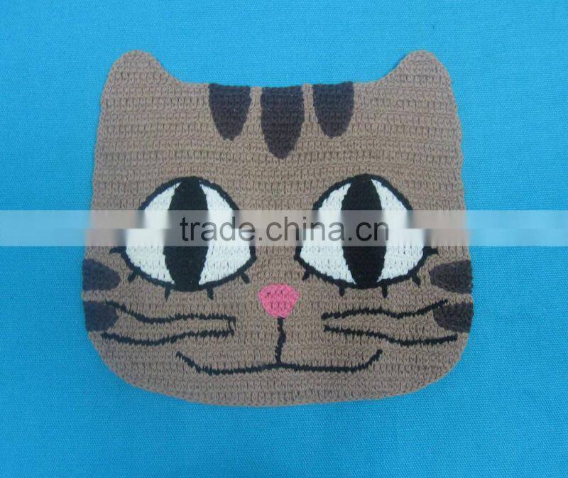 cotton crochet animall applique