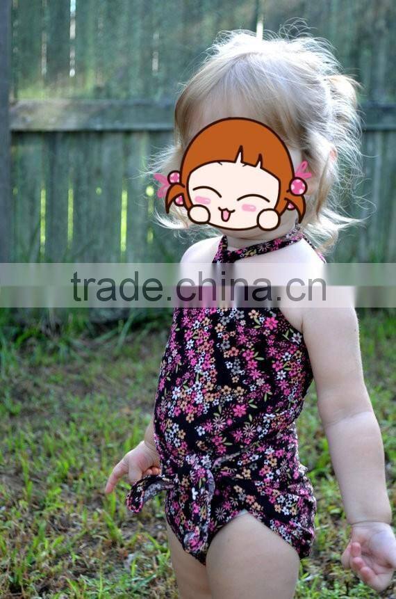 Summer beachwear girls bikini kids beach wear 2 piece suit