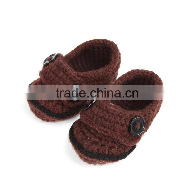 Big Mouth Frog Design Crochet Knitting Kids Shoes