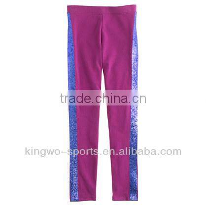 Kid lace designer red leggings designer