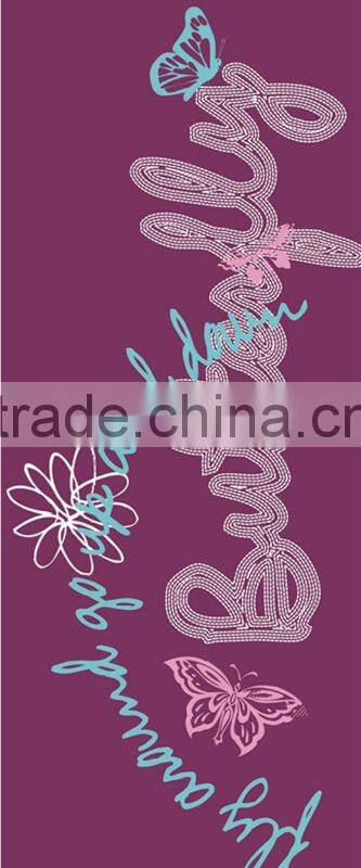 girls fleece pants with beautiful pattern