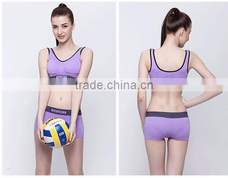 Factory Provide New Style Sex Seamless Girl Bra and Panty Set