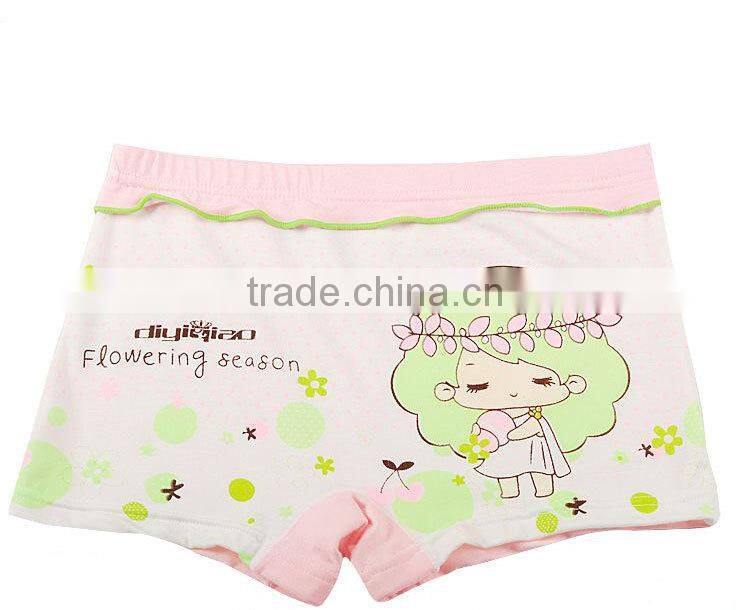 carton girl panty briefs seamless lingerie kids underwear for girls