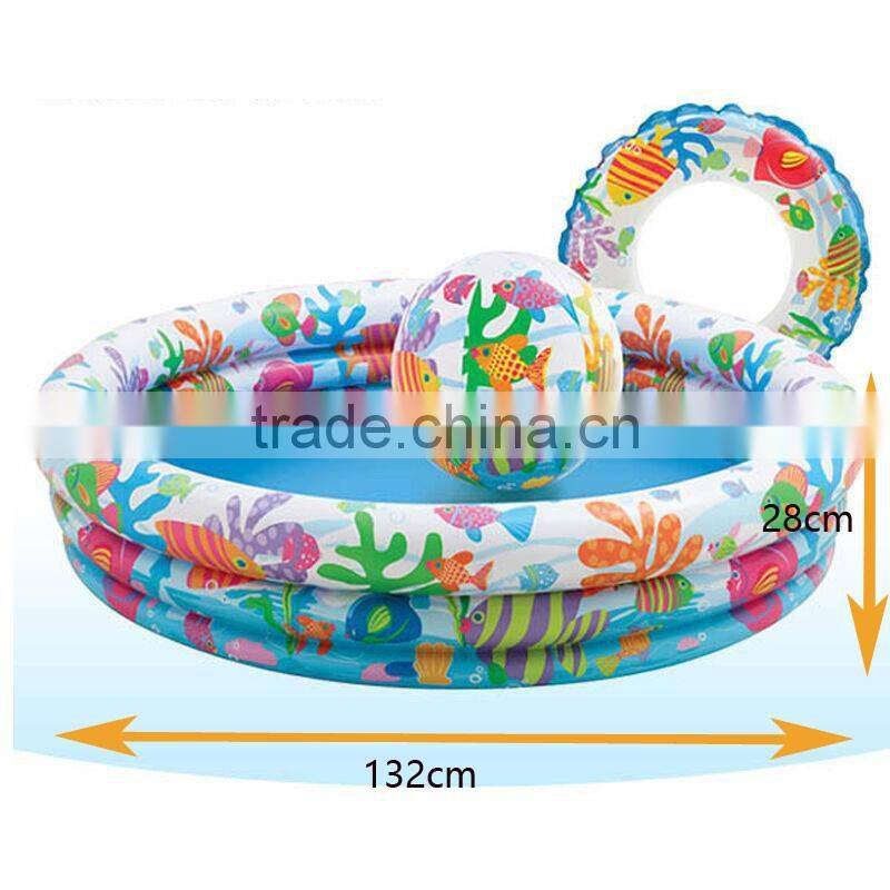 INTEX inflatable aquarium baby pools combination