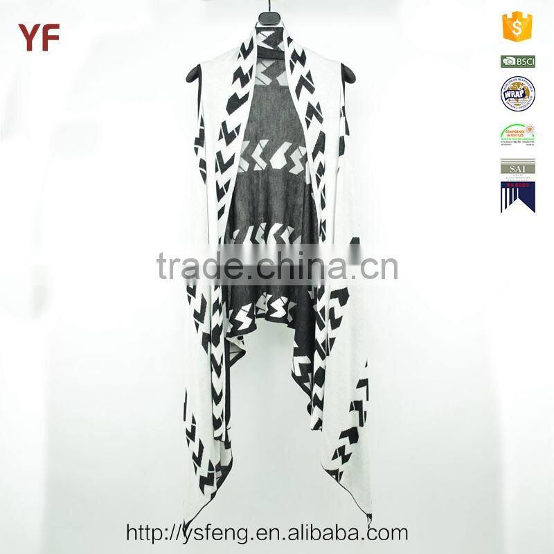 Custom Mexican Hand Knitted Pattern Poncho