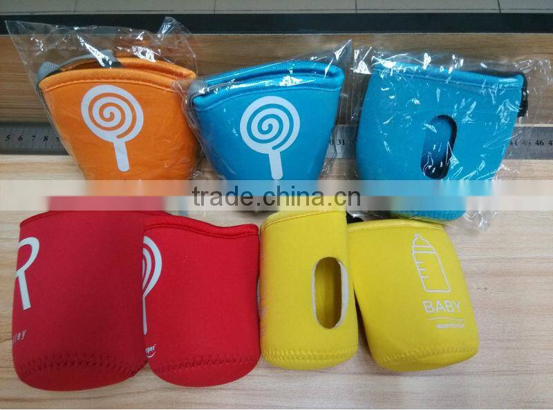 GR-B0205 factory supply neoprene baby bottle cooler