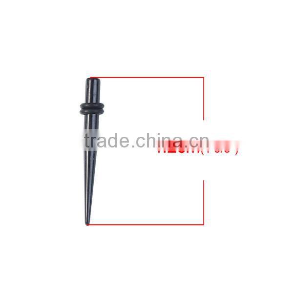 3mm Acrylic Ear Stretcher Expander Tapers Black Ear Taper Expander