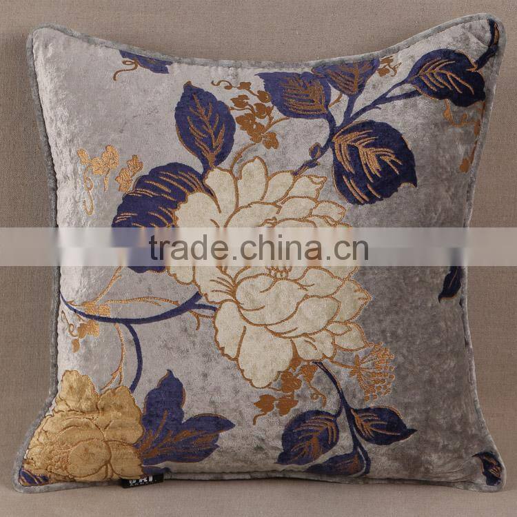 Envirometal linen cushion sham, chair pillow cover, throw pillow sham Guangzhou factory