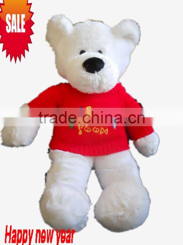 Toy factory supply plush mini teddy bears with smail face