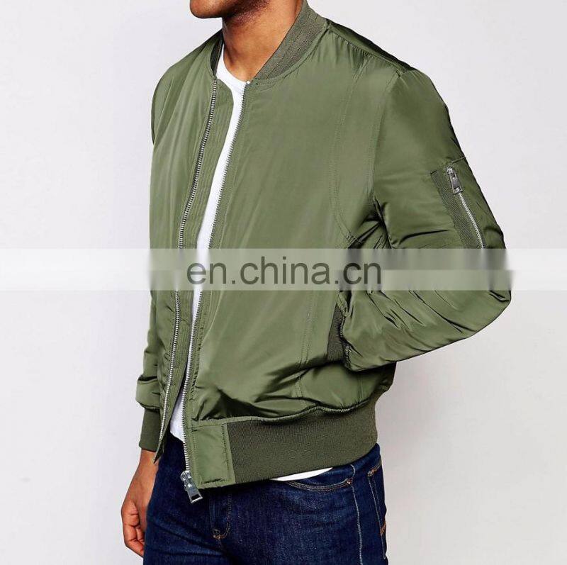soil bomber military army flight biker casual bomber jacket for unisex