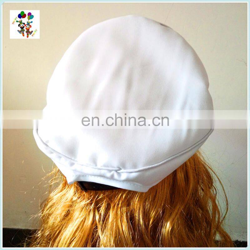 Gilligan Popeye Costume Theme Party Adult White Sailor Hats HPC-0249