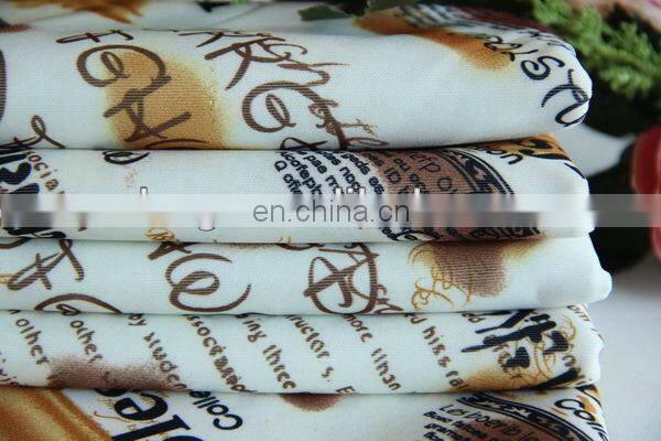 Polyester Scuba Fabric Spandex Printed