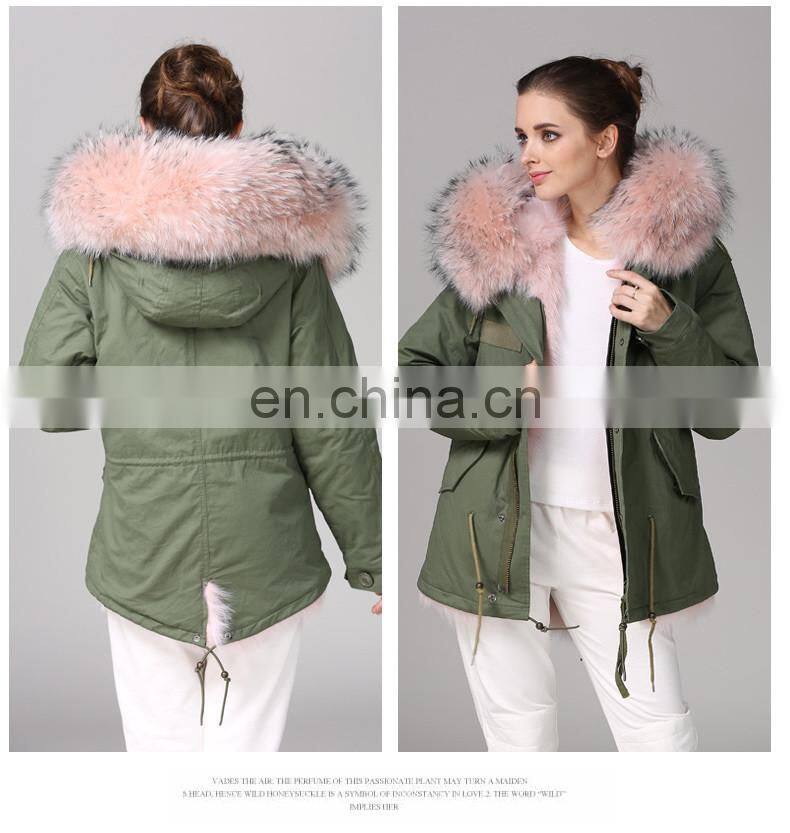 International Trendy Pelzjacken Women Winter Wear Short Coats, Top Quality Pelzmantel