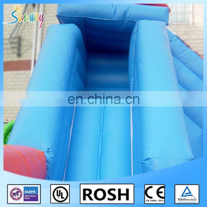 funny shark inflatable combo games for amusement