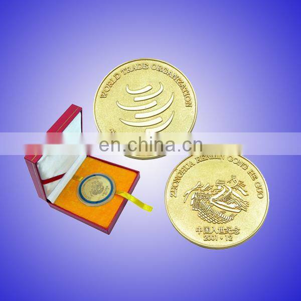 custom made brass bit coin