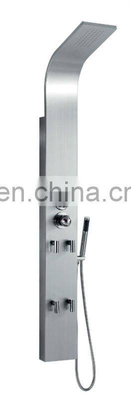 Thermostatic stainless Steel shower panel SP-221
