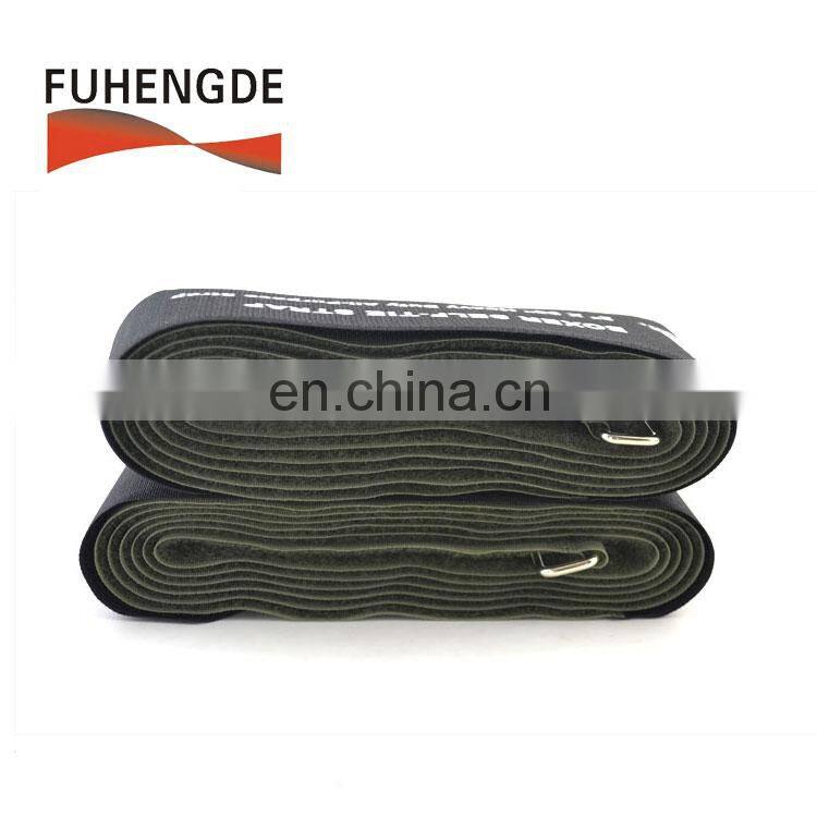 hook and loop strap luggage belt