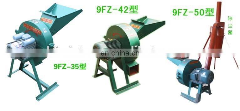 High Capacity Stainless Steel  automatic maize straw crusher fodder crushing machine fodder cutting machine