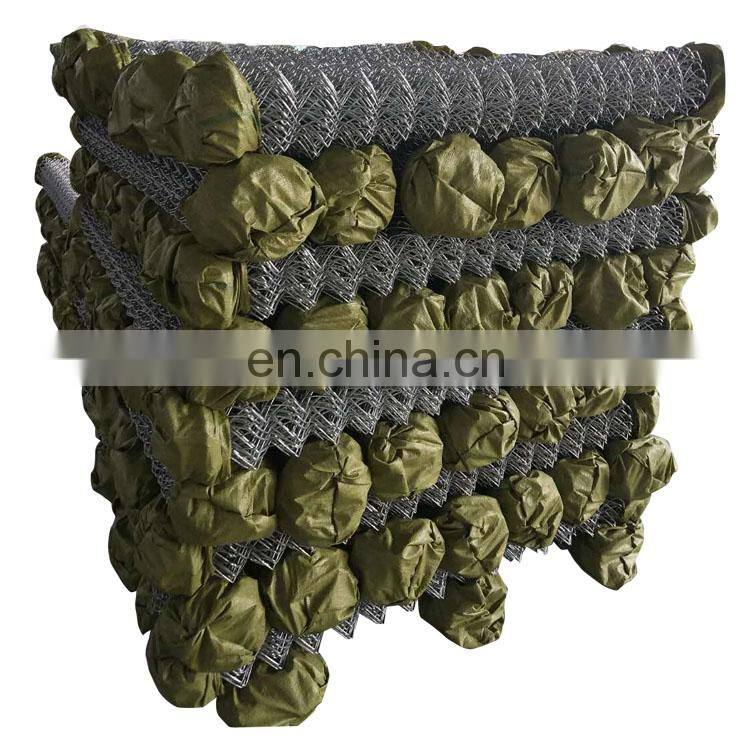 High quality cheap eco friendly used galvanized chain link fence mesh