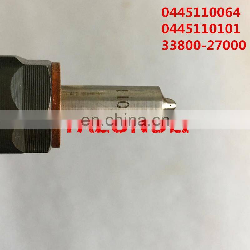 0445 110 064 Original and new Common rail injector 0445110064,0 445 110 101,0445110101 for 33800-27000, 33800-27010