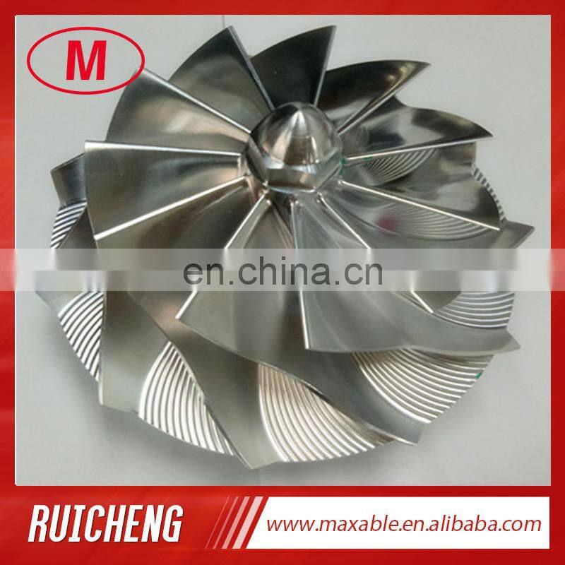 GTB4594 80.00/106.50m 11+0 blades turbo billet/milling/aluminum 2618 compressor wheel for 14201-00Z1D