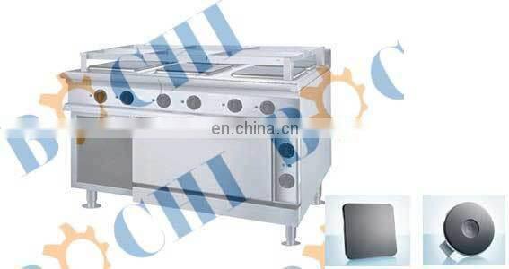 Marine Stainless Steel Galley Equipment Electric Range With Oven