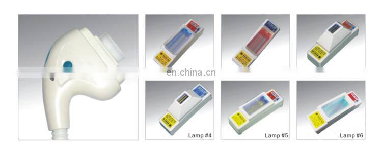 2015 newest Multifunction aesthetics ipl hair removal/e-light ipl rf/ipl beauty machine equipment with free ipl lamp
