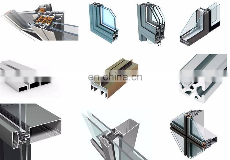 Anodized electrophoresis powder coated window aluminum profiles extrusion