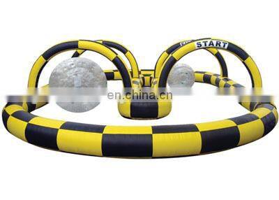 Go Kart Track Race Track Gokart Inflatable Zorb Ball Go Karts Racing Race Car Track for Sale