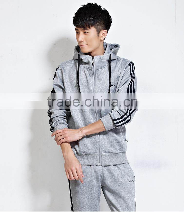 OEM Plain Fashion Hign Quality Breathable Sport Men Tracksuit