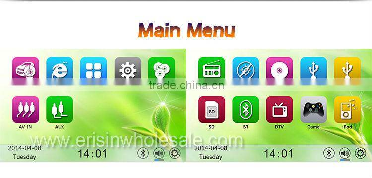 Erisin ES7402M Special Car DVD Player with DVR DTV-IN 1080P RMVB