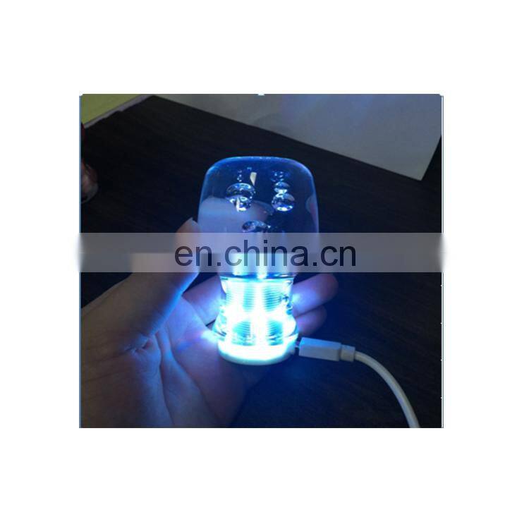 Car aesthetic interior trim multi-color optional crystal gear head acrylic universal gear hair light bubble gear head handball