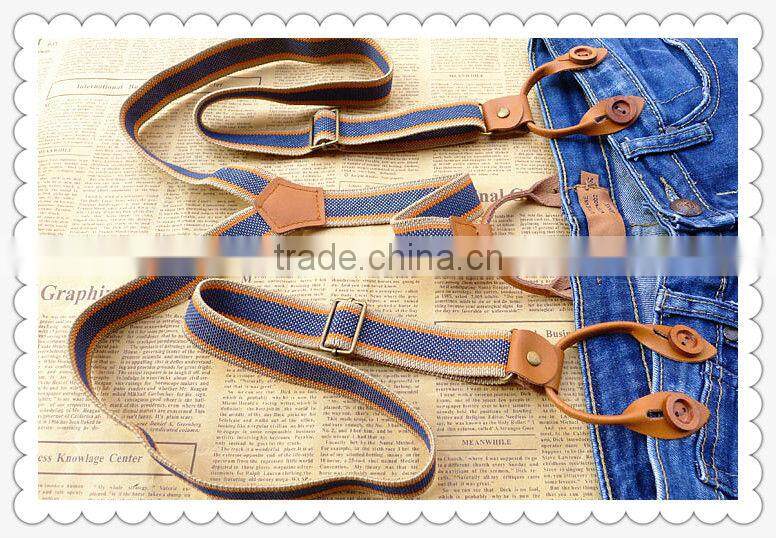 Hight quality fashion suspenders man