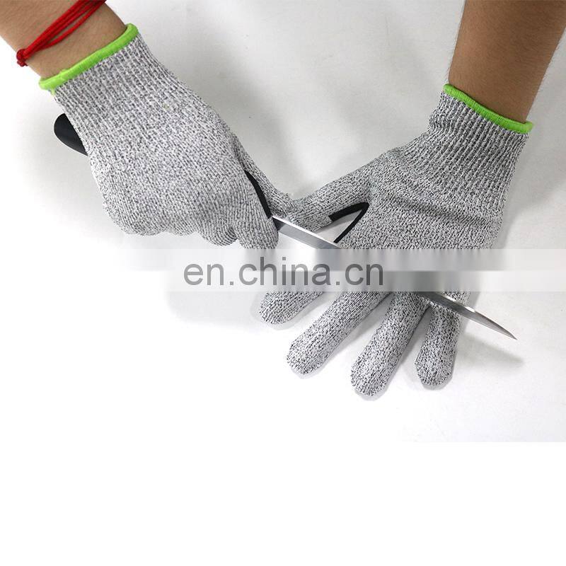 Level 5 Cut Resistant Gloves With Reinforced Thumb Abrasion Anti Cut Safety Gloves For Kitchen Work Guantes Anticorte