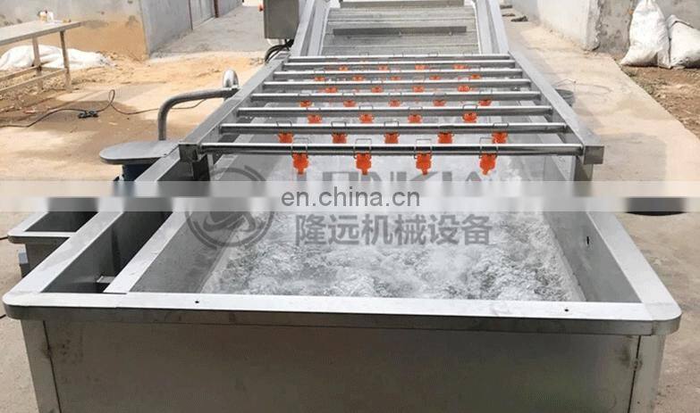 Best Price Fresh Fruit Mango Apple Cleaning Machine Air Bubble Vegetable Washing Machine