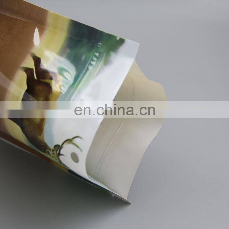 Free Sample Custom Made Resealable Zip Lock Dog Treats Snack Package Pet Food Packaging Bag