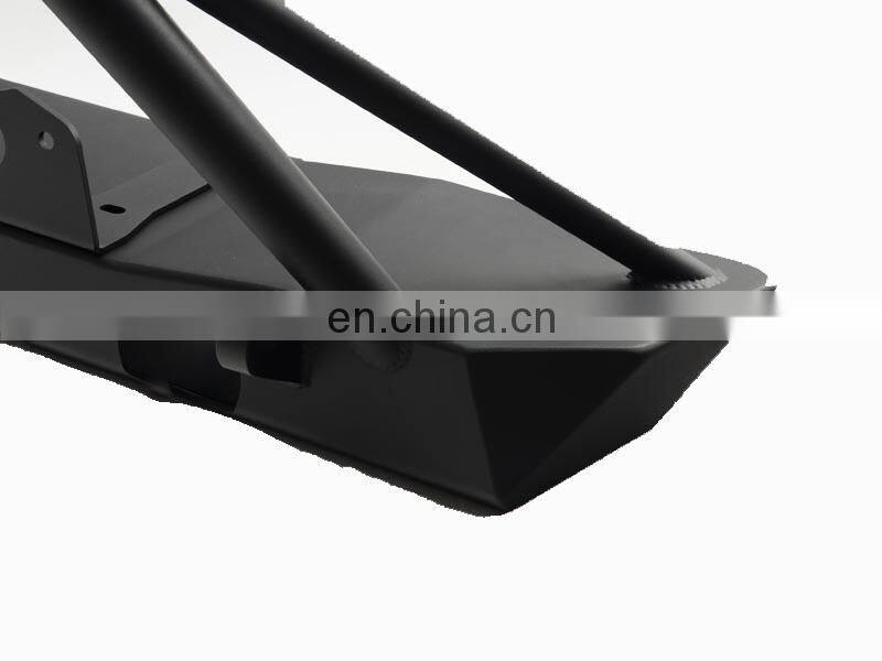 Offroad Black Steel Front Bumper with U Bull Bar for Jeep Wrangler 07+ 4x4 Accessories Front Bumper Guard