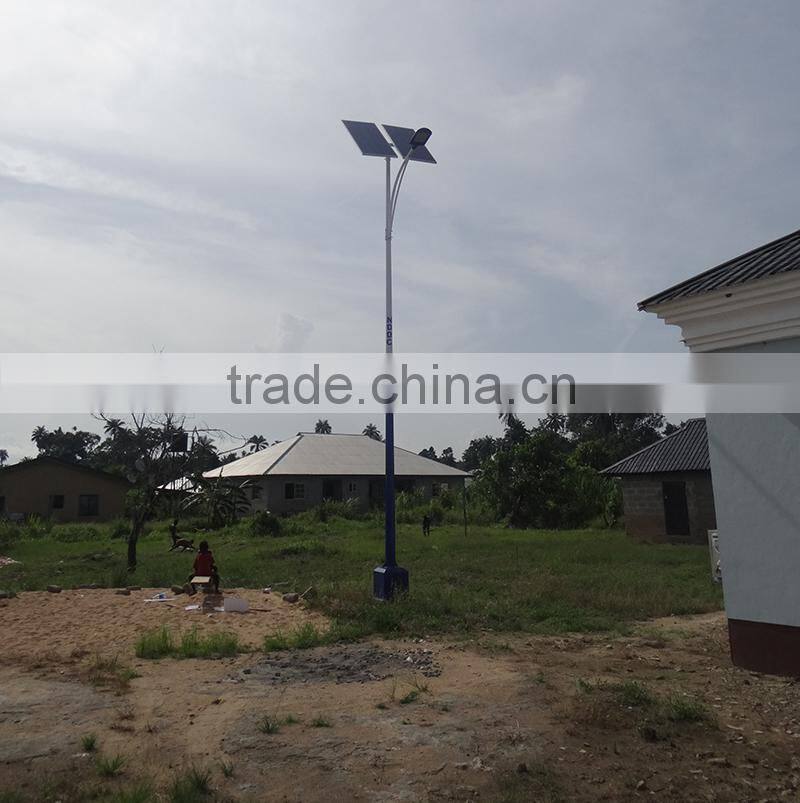 Solar energy system led street light housing new products