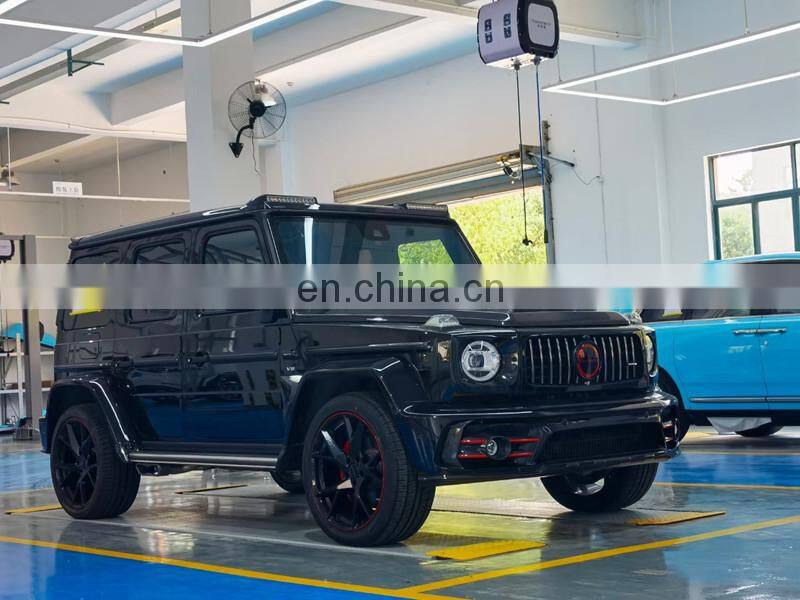 Runde Resin Carbon Fiber For Mercedes-Benz G-CLASS W463 W464 G500 G350 G63 Mansory Style Body Kit Front Bumper Rear Bumper Hood