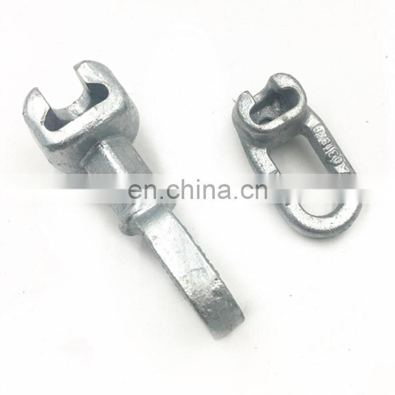 Electricity Hardware Accessories Hot Dip Galvanized Ductile Cast Iron Socket Clevis Eyes