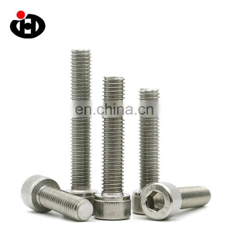 Hexagon socket countersunk head screws in stainless steel DIN912