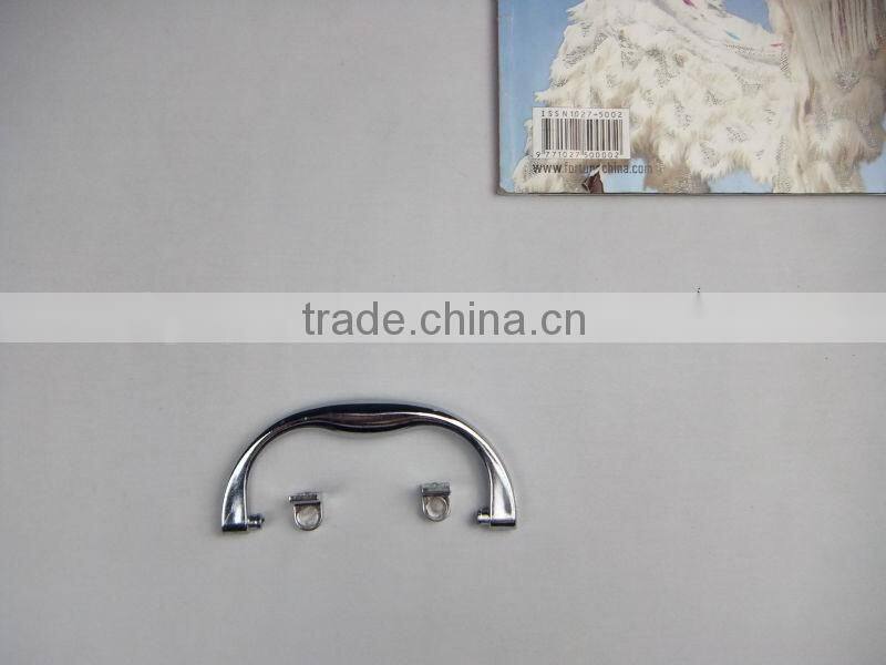 Factory direct supplier small silver plastic box&purse handle