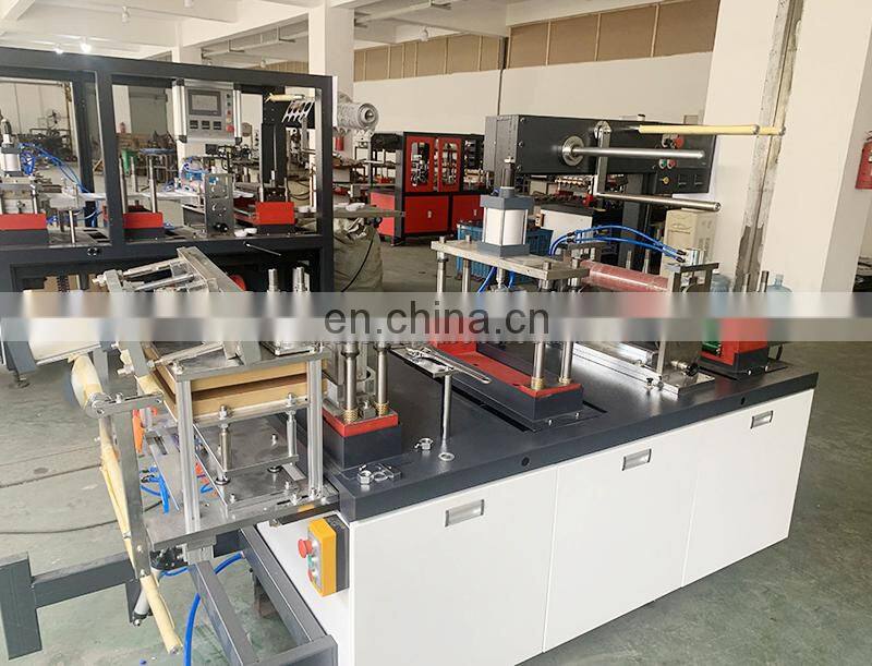 PCL420 Automatic pet yogurt ice cream paper cup plastic lid making Machine, KFC disposable PP PET PS cover forming Equipment
