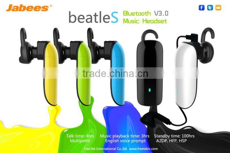 2016 best selling top quality stereo wireless gaming best earphones