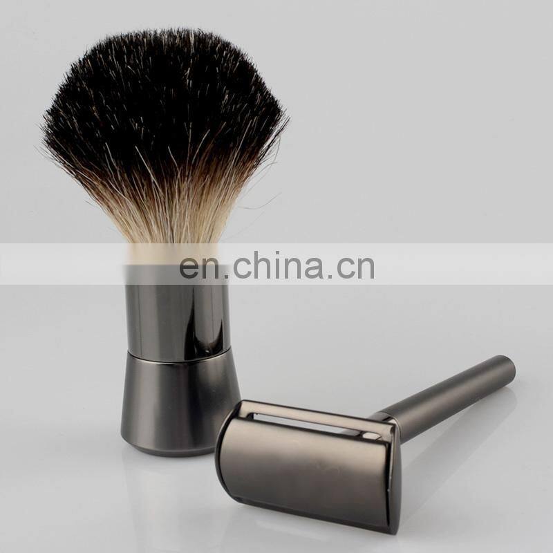 Own Brand Shaving Brush with Bowl and Safety Razor Set