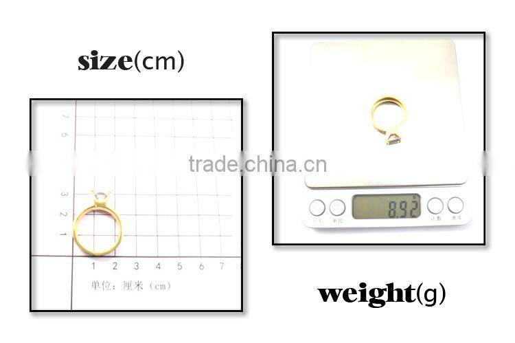 titanium gold 316l stainless steel rings gay engagement rings gold ring diamond ring