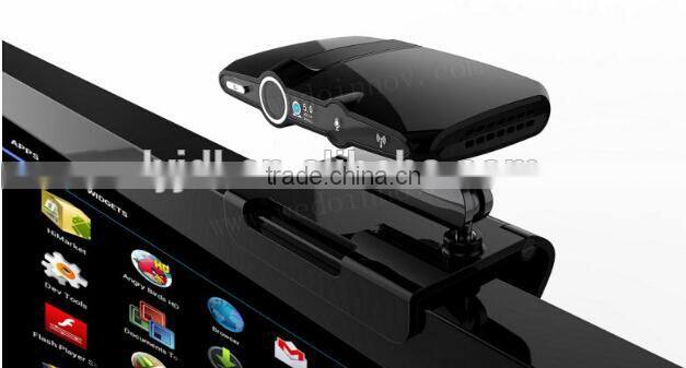 smart TV Box HD23 RAM 1GB ROM 8GB Android 4.4 OS Quad core internet smart tv box with webcam